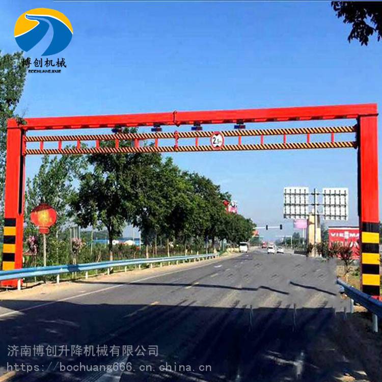 固定式液压升降限高杆与智能限高架 城市交通管理的新利器